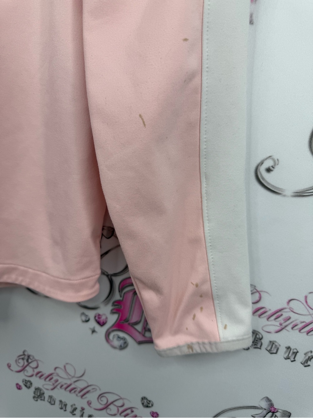 Under Armour sweater Light Pink and White Half-Zip Performance Pullover - Picture 13 of 15